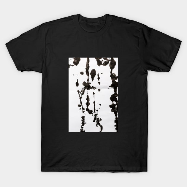 Rippled Volcanic Rock Surface T-Shirt by textural